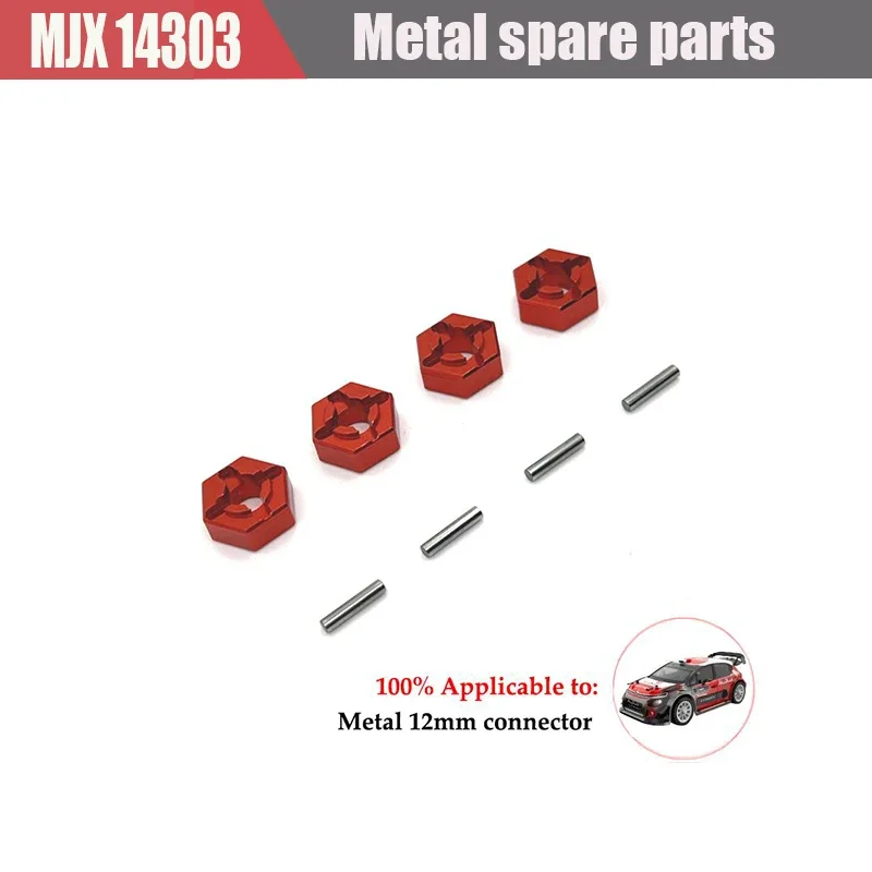 MJX RC 14301 14302 14303 Metal Shock Absorber Oil Damper 1/14 RC Car Upgrade Parts Accessories Rc Cars for Adults