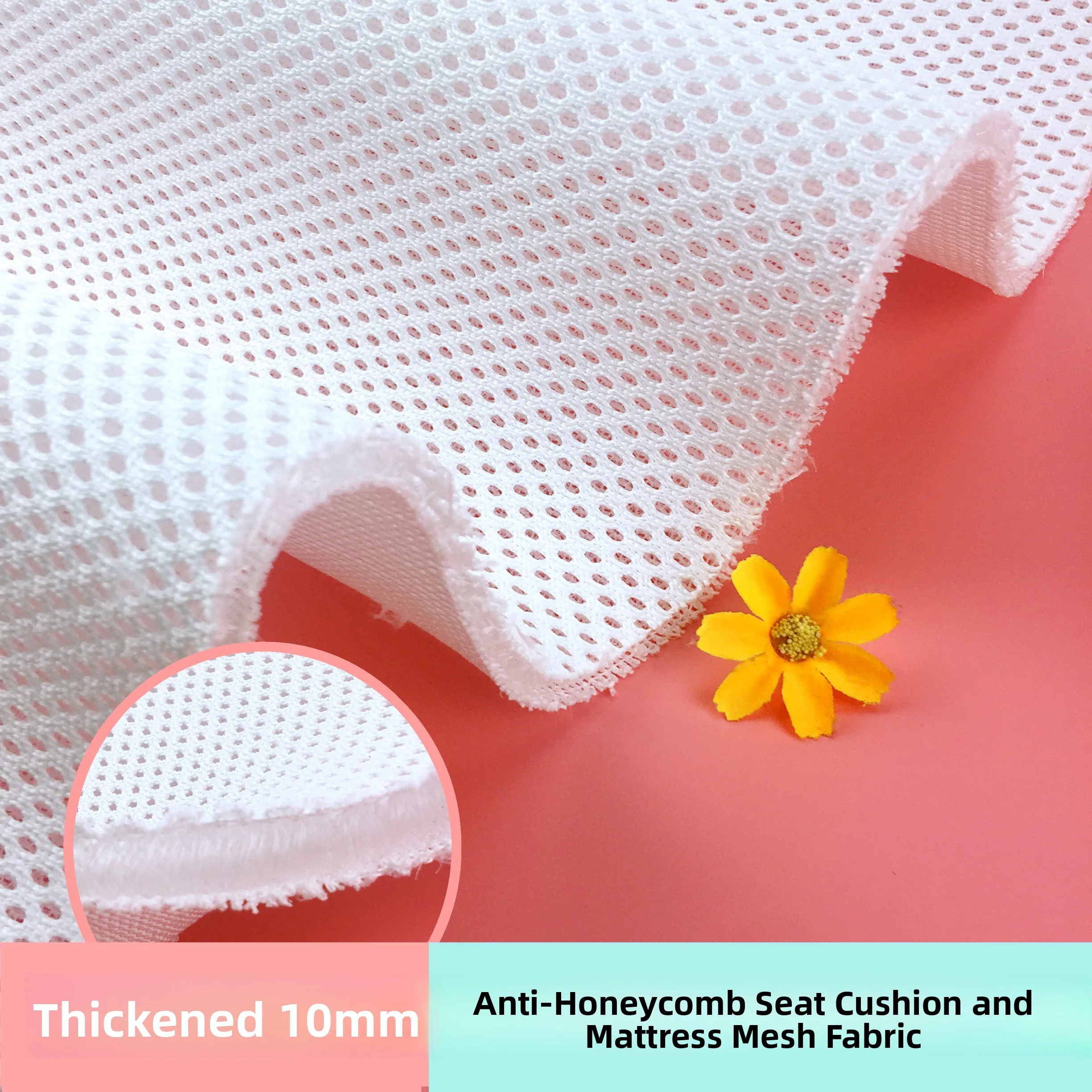 

Утолщенная дышащая сетчатая ткань для защиты от пчел, с теплоотводящими свойствами, для пошива защитной одежды, 3D сетчатая ткань для домашнего использования и рукоделия