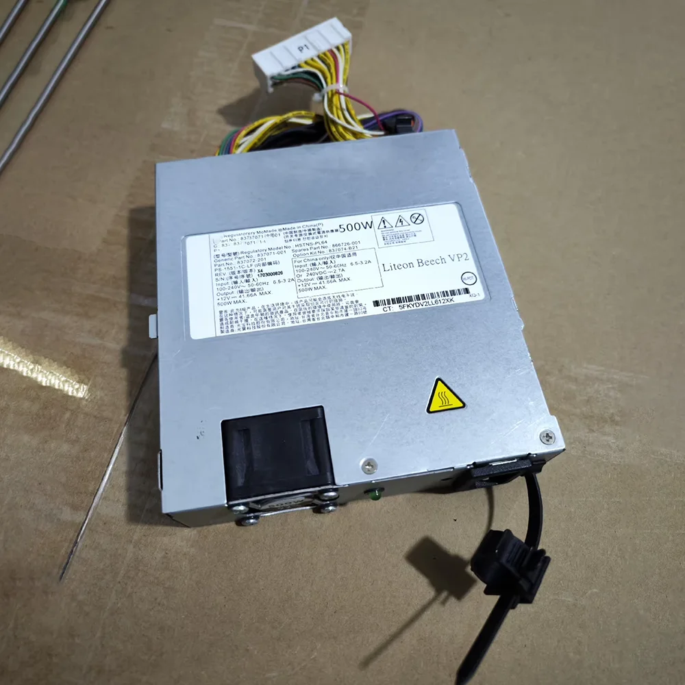 HSTNS-LP64 837071-001 866726-001 837074-B2 Power Supply 500W ML350 GEN10