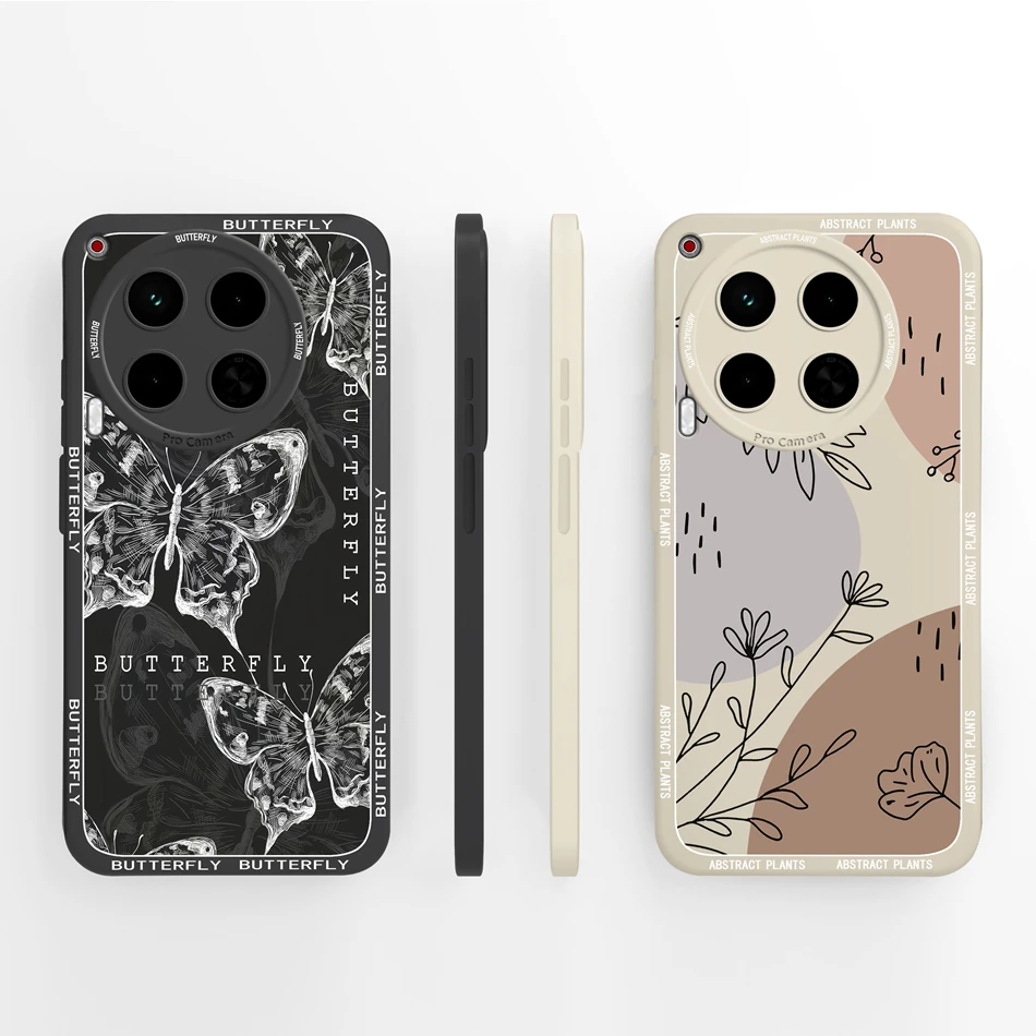 Case For Tecno Camon 30 Pro Premier Back Cover Cute Panda Full Coverage Funda Soft Liquid Silicone Phone Cases For Camon30 4G 5G