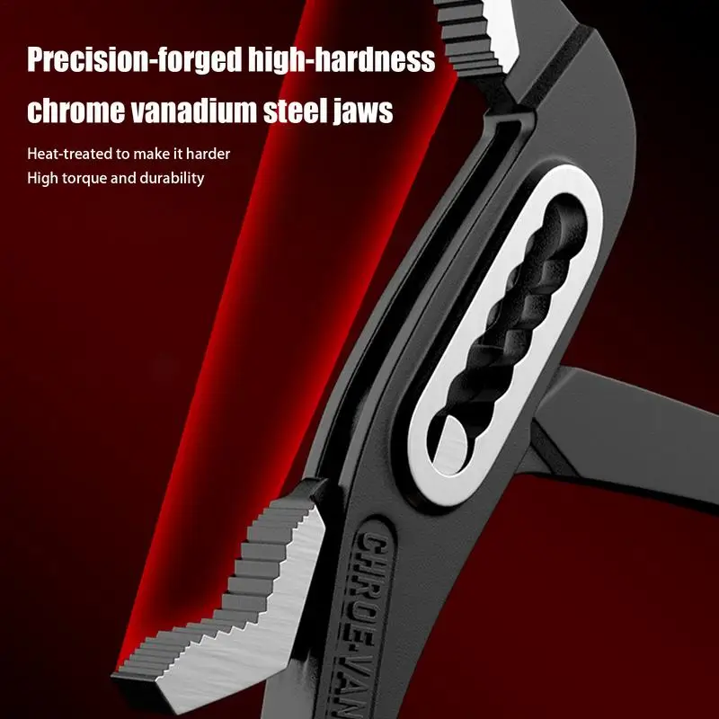 Imagem -04 - Alicate de Bloqueio de Canal Alicate de Junta de Ranhura Alicate de Língua e Ranhura Alicate de Aperto de Tubulação de Água para Reparo Doméstico Encanamento Emocionante