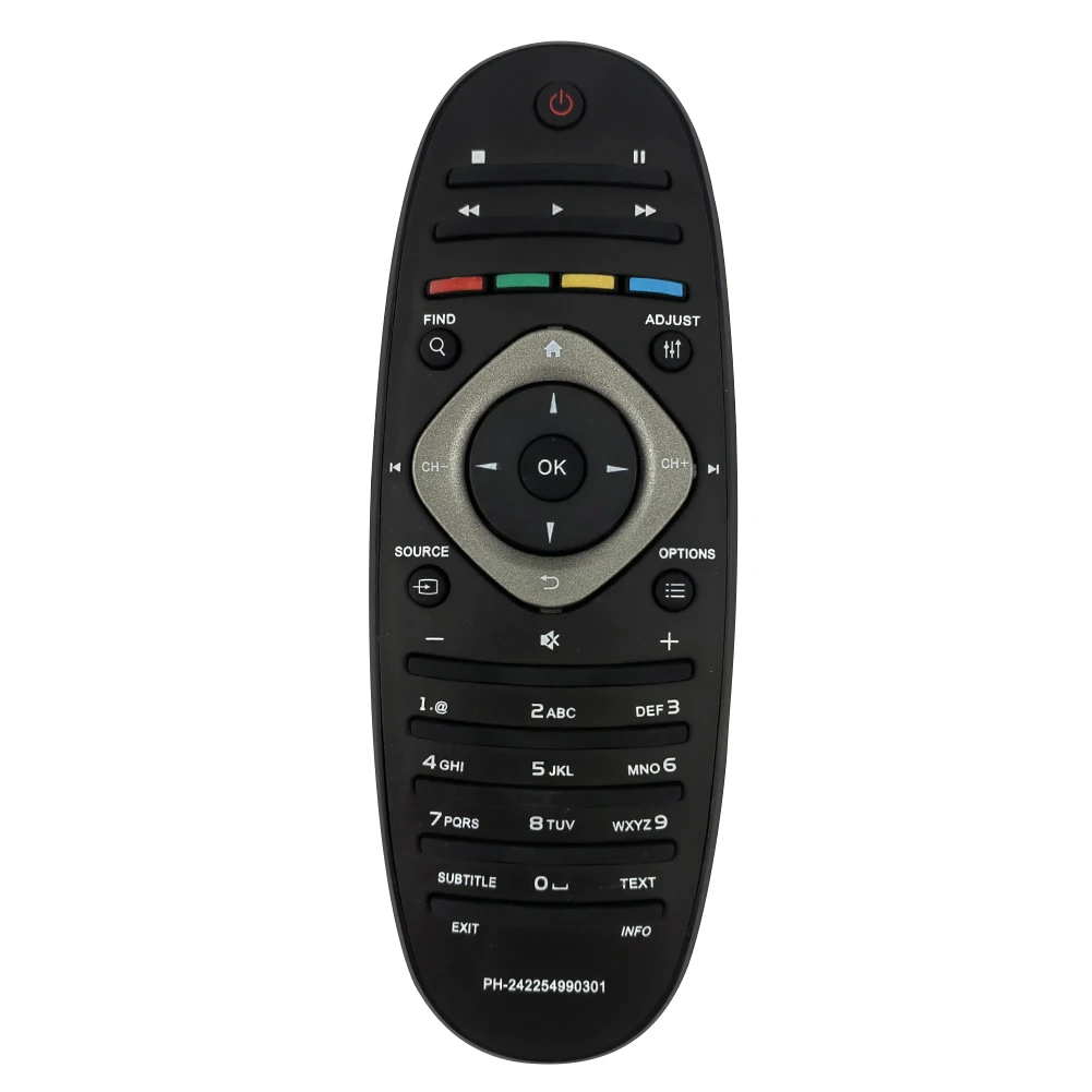 Universal Remote Control Replacement Wireless Remote Control Farther Transmitting Distance for Philips TV/DVD/AUX
