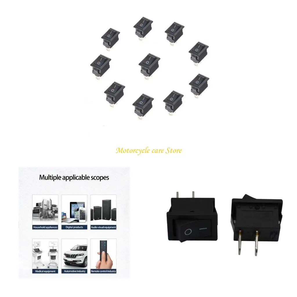 U75F Rocker Switch 250V 3A ON/Off