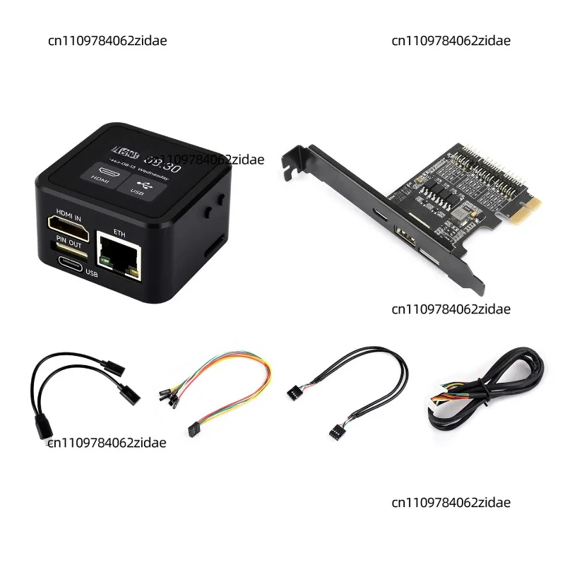 For PicoKVM IP-KVM Server Remote Operation Maintenance Device HDMI HID Control with Ethernet Port