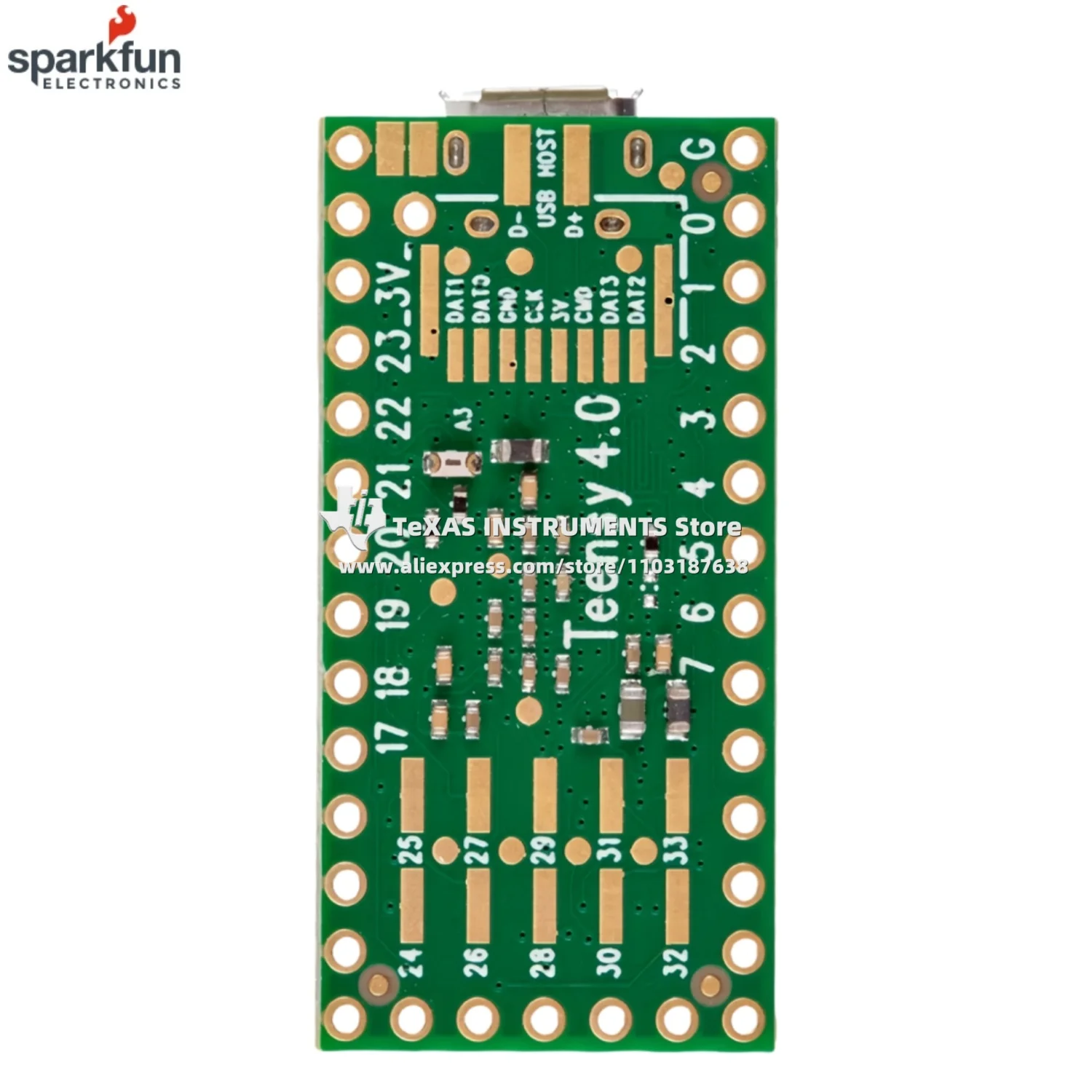 【TI Official】معالج Teensy 4.0 DEV-15583 ARM Cortex-M7 بسرعة 600 ميجاهرتز، مع NXP iMXRT1062 #4