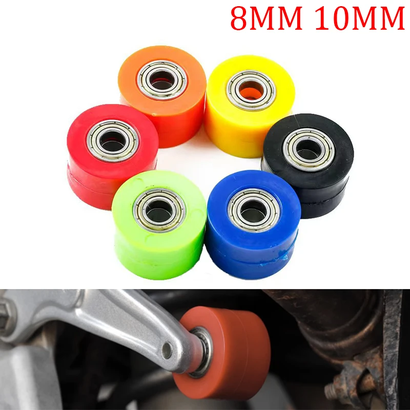 Универсальный натяжитель ролика цепи мотоцикла, направляющая шкива для KTM Honda Yamaha Kawasaki Suzuki CRF YZF EXC RMZ KLX Motorcycl