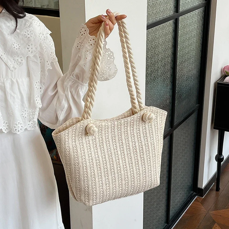 Custom Handbag For Going To Work, Summer Novelty, Fashionable Simple Shoulder Bag, Large Capacity Handbag