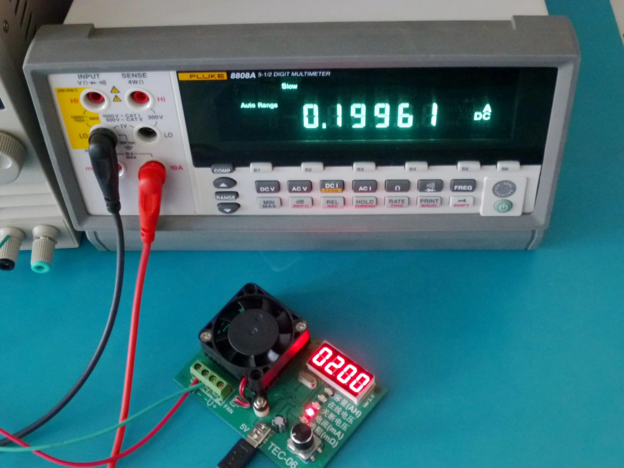 Battery Capacity Tester, Electronic Load, 18650 NiMH Button Battery Tester, Discharge Tester TEC-06