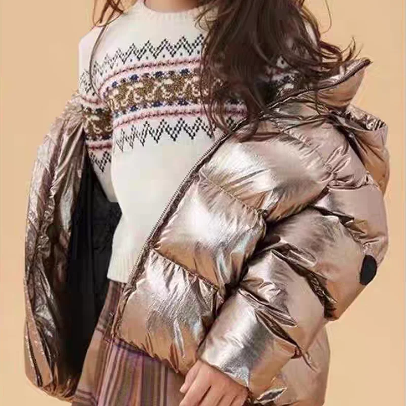 

In Stock 2025 Autumn Winter BP Baby Girls Windproof Thickened Warm Hooded Down Jacket Baby Boys Jackets Kids Boutique Clothes