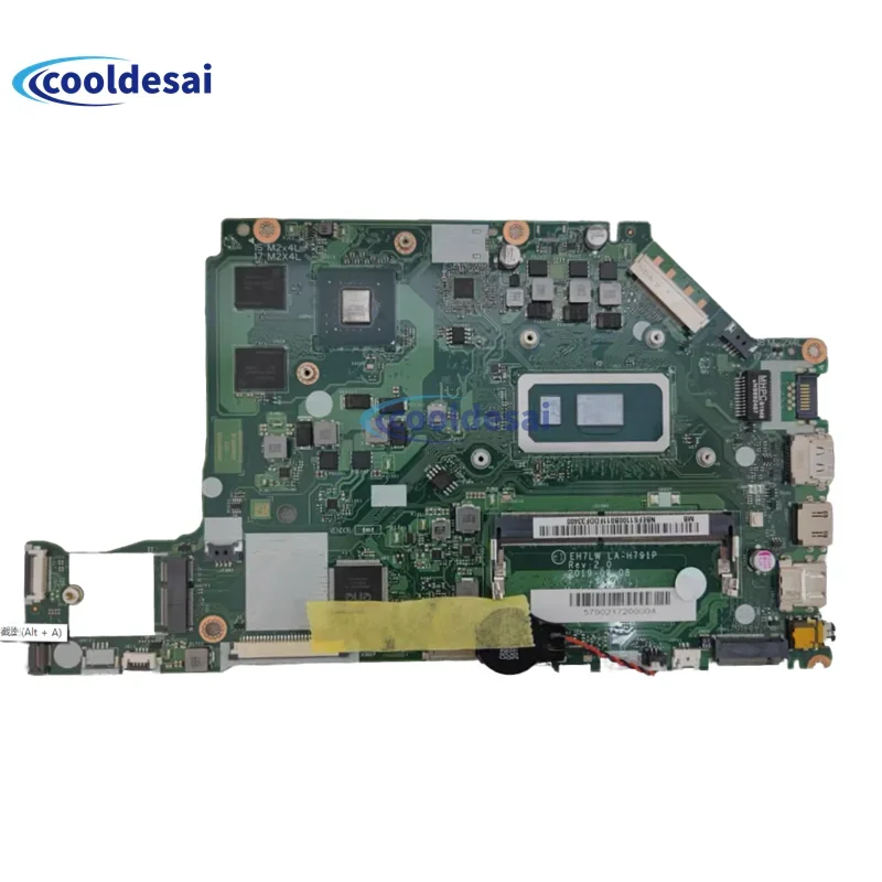 

Notebook Mainboard For Acer Aspire A317-51G EX215-51G Laptop Motherboard LA-H791P with I3 I5 I7 CPU GPU RAM