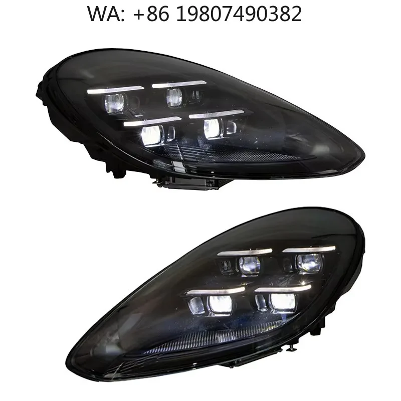 

2024 PDLS Matrix LED Headlights, LHD & RHD Universal Fit, Waterproof Premium Front Lamp 2017-2023