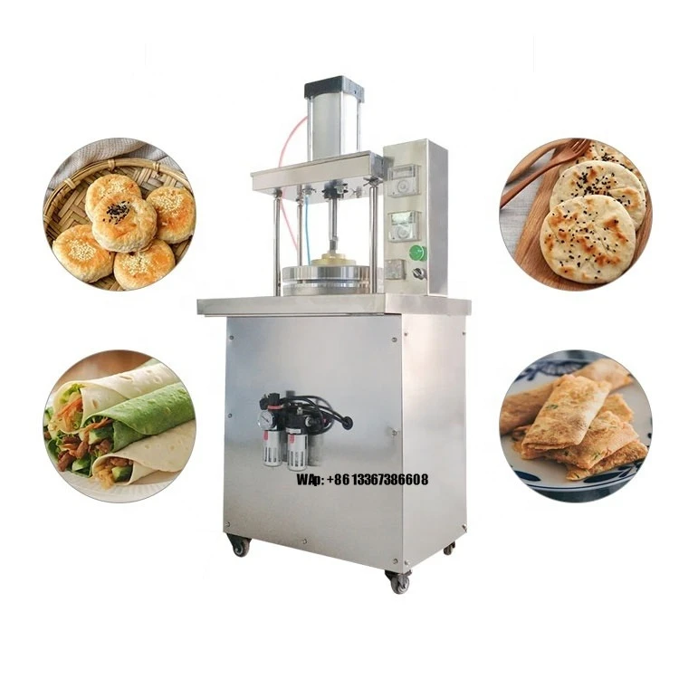 

Commercial Automatic Roti Dough Kneading Machine Flour Pizza Dough Press and Tortilla Roller Press Efficient Flour Machine