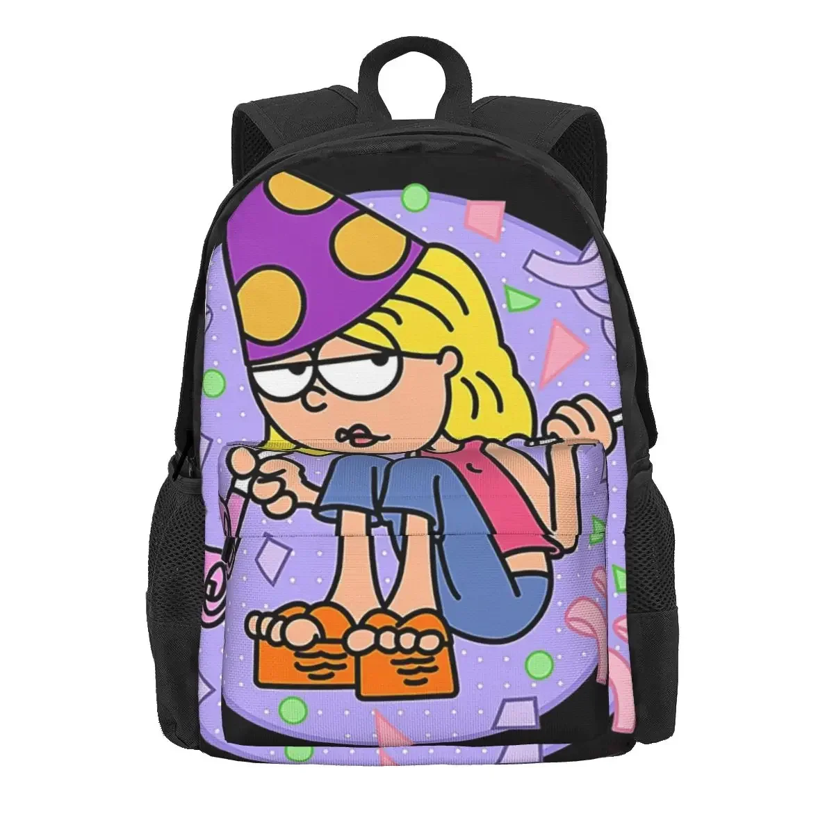 

Lizzie Mcguire Backpacks Boys Girls Bookbag Children School Bags Cartoon Kids Rucksack Travel Rucksack Shoulder Bag