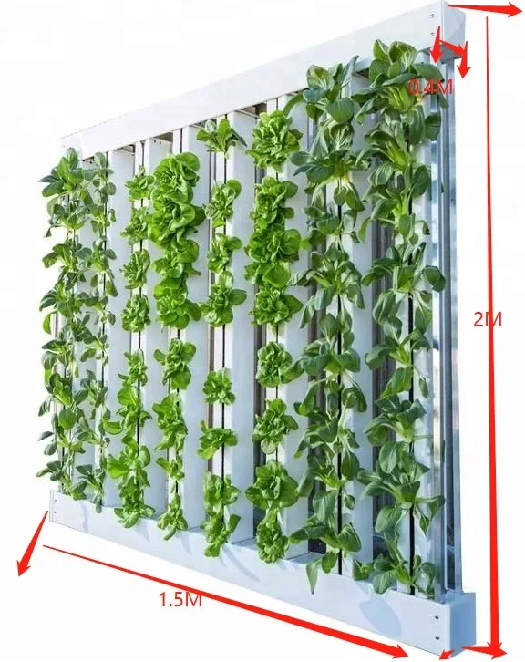 2026 Complete Vertical Garden System Decorative Wall Panels Hydroponic System