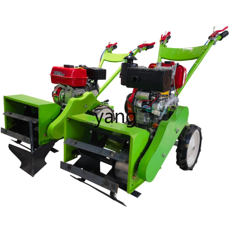 Yjq Gasoline Weeding Machine Diesel Hoe Rotary Tillage, Soil Loosening, Ditching, Agricultural Artifact, Small Orchard