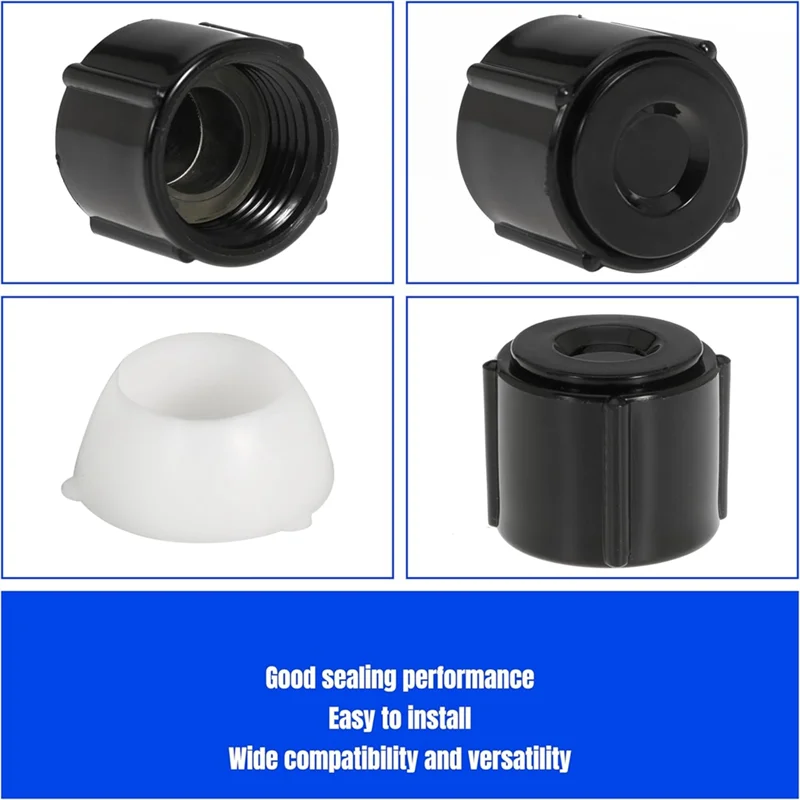 Low Point Drain Caps And Seals(4 Set) For Rvs, Campers Trailers 1/2 Inch For RV Hot And Cold Water Line 1/2"