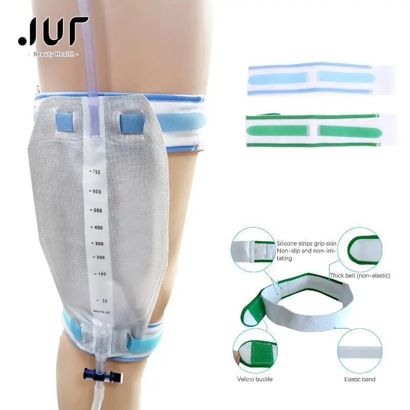 

1PCS Stable Catheter Fixator Comfortable Elastic External Durable Urine Bag Leg Holder Fixation Band Fixation Strap Fixator