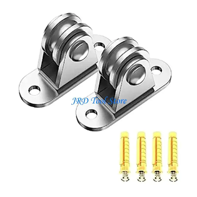 

A2UD Сверхмощные фиксированные шкивы для загрузки шнура для транспортировки материалов, переезда, проекта «сделай сам»