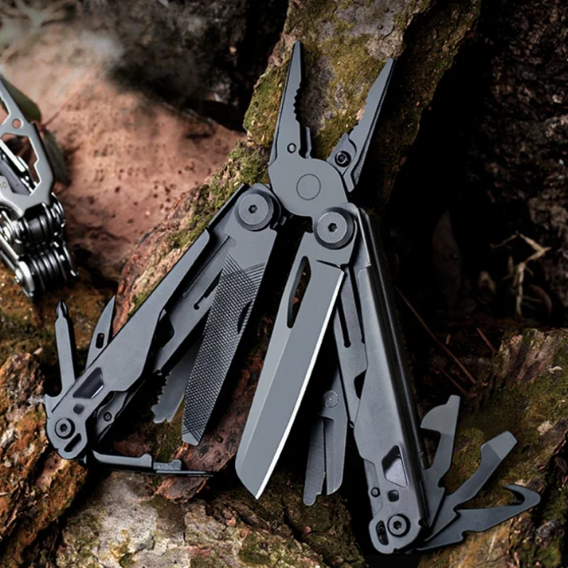 15 In 1 EDC Multi Tool Pliers Folding Knife Tactical Hoxagon Wrench Saw Pocket Camping Survival Multitool Hand Tools