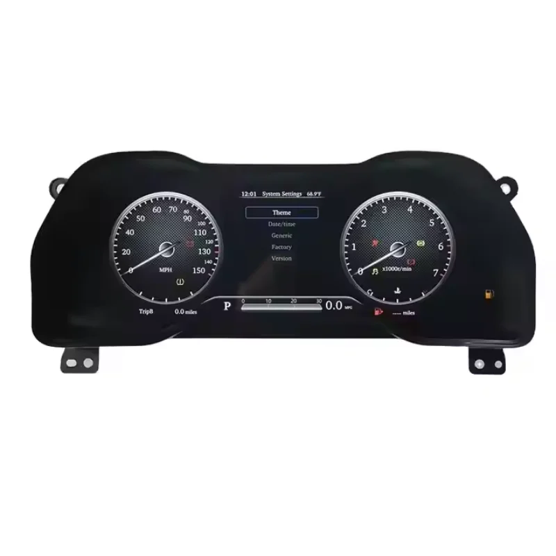 

Upgrade Gauge Instrument for Toyota 4Runner 2010-2022System GPS Navigation Digital Speedometer Dashboard Panel Stereo Screen