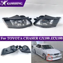 Kamshing 1Pair Front Bumper Foglight For TOYOTA CHASER GX100 JZX100 Driving Lamp Front Bumper Light Foglamp Fog Lamp