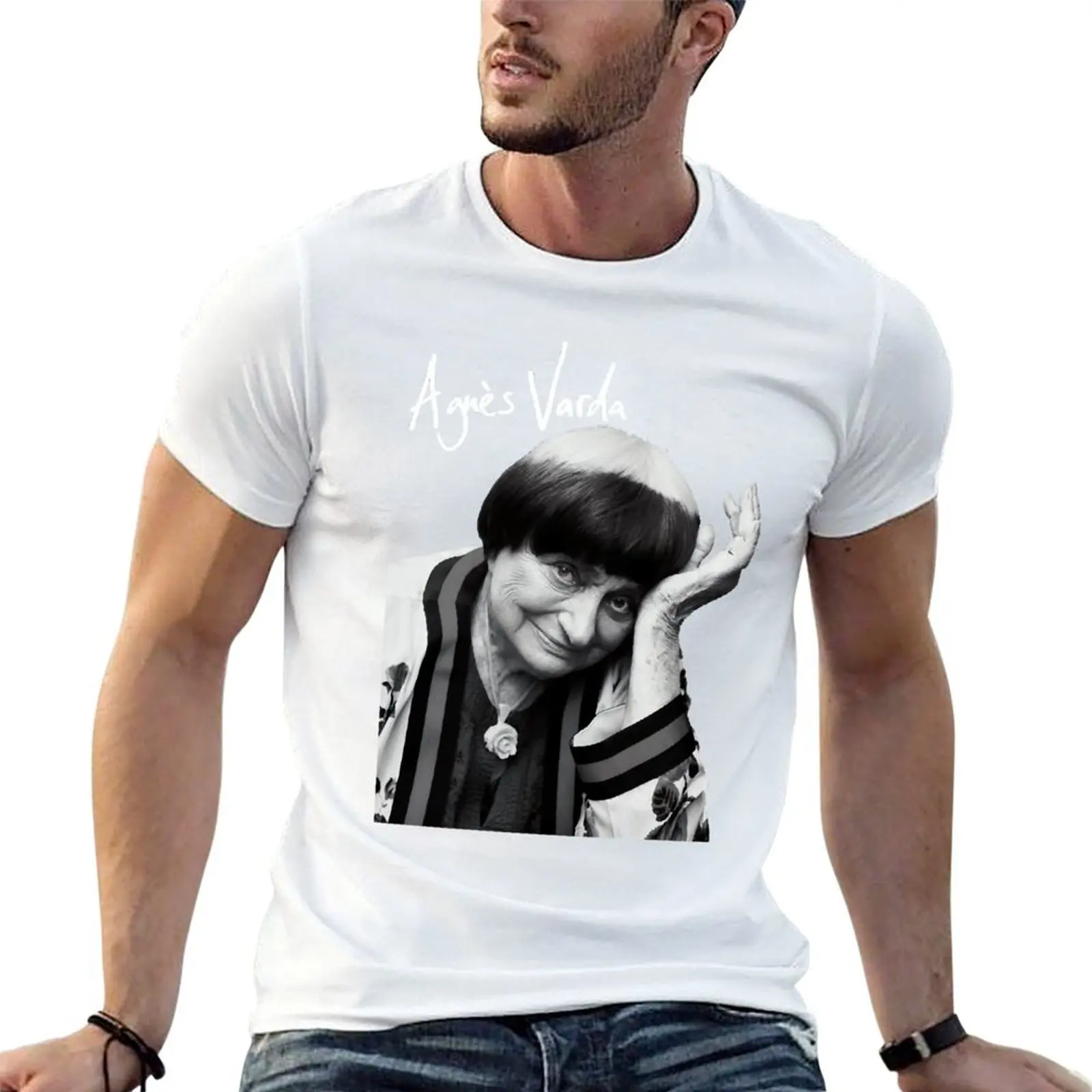 Agnes-Varda Tee Villages T-Shirt summer clothes valentines boutique clothes mens graphic t-shirts hip hop