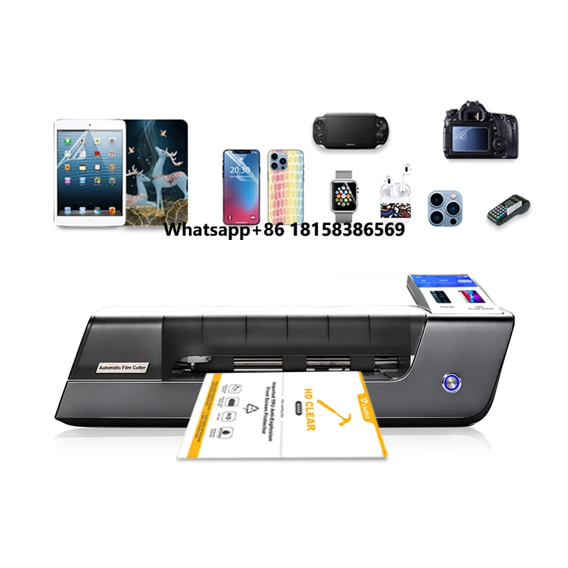 

Wholesale Unlock Tpu Mica Hydrogel Film Plotter Maquina De Corte Para Lamina Hidrogel Screen Protector Cutting Machine for Phone