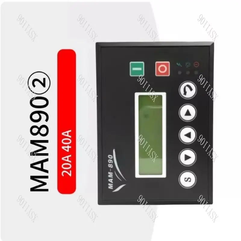 Industrial Screw Air Compressor Controller Panel Display for Pneumatic Systems Maintenance Production Line