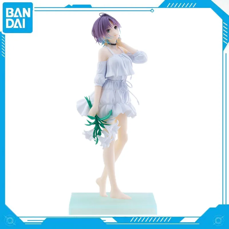 Bandai Genuine Anime Comics Idol Master Emotional Lens Toru Asakura PVC 20cm Figure Model Toy Christmas Gift Doll Collection