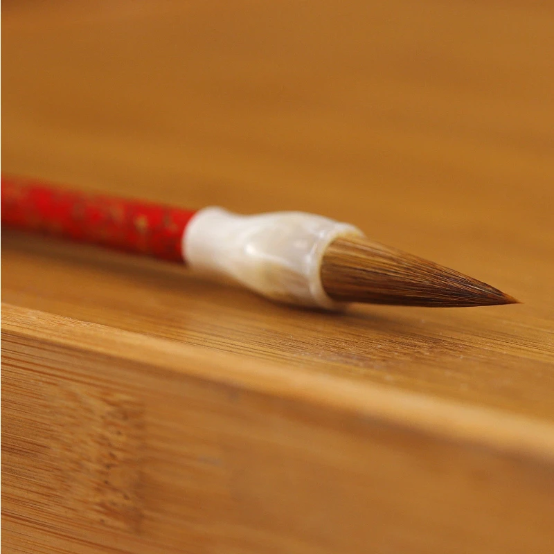 Chinese Brush Calligraphy Mixed Hair Brush Writing Drawing Brush for Beginners Regular Script Practice Chinese Calligraphy Kit