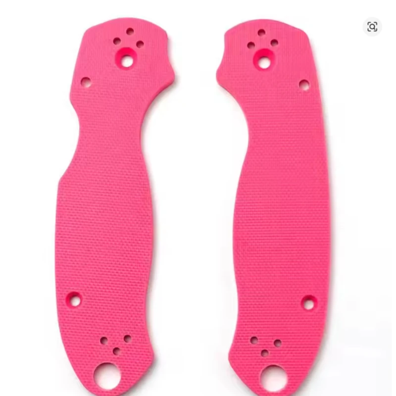 1 Pair G10 Handle for Spyderco Para3 C223 Series - Non-Slip Handle & Scale Material, DIY Handicraft Knife Handle Making Supplies