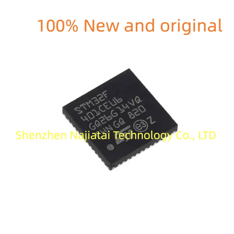 

10 шт./лот, 100% новый оригинальный чип STM32F401CBU6 STM32F401 QFN48