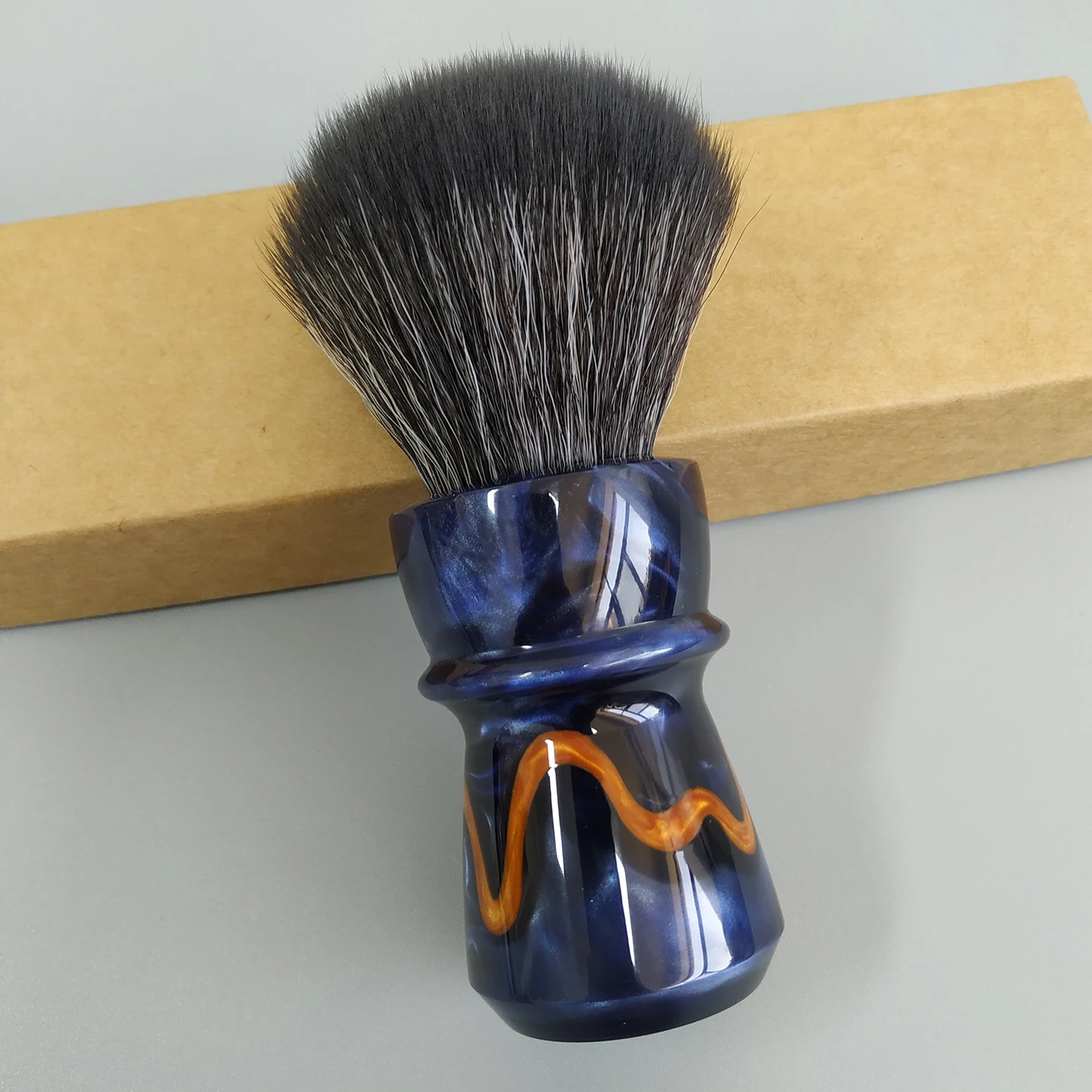 Dscosmetic EmberTwist QL8 Soft synthetic hair shaving brush for man wet shaving