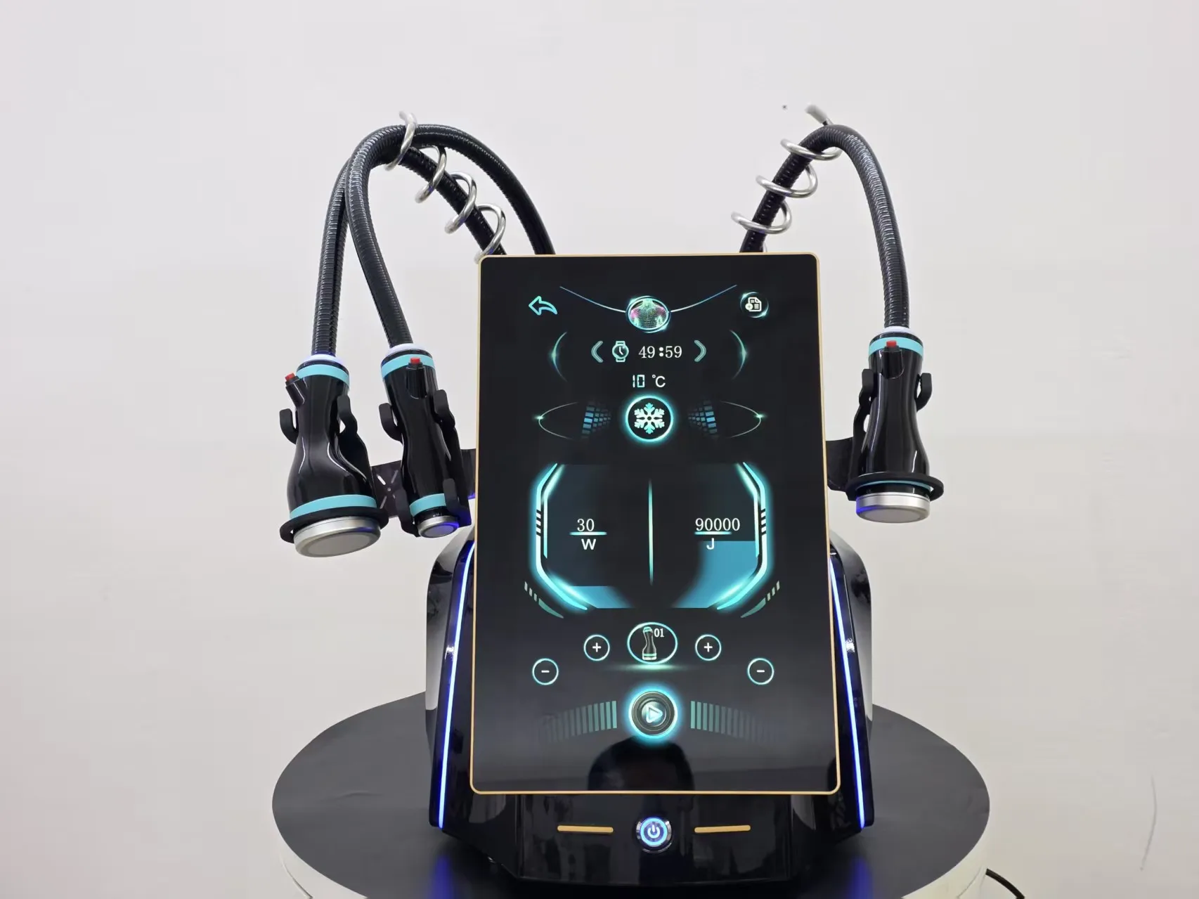 Cold Wave Slimming Instrument Compact Three in one Intelligent Temperature Control Coolwaves