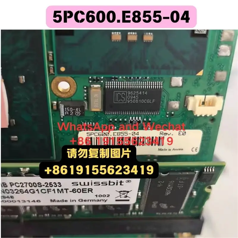 Used OEM disassembled parts 5PC600.E855-04 motherboard Functional test OK Fast delivery