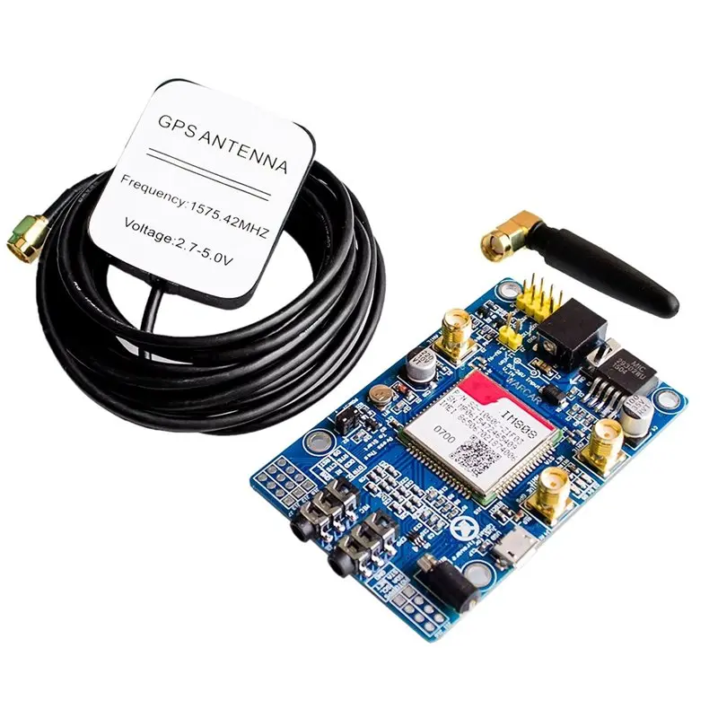 

YSS-GPS Module For SIM808 Module GSM GPRS GPS Development Board IPX SMA With GPS Antenna For Raspberry Pi