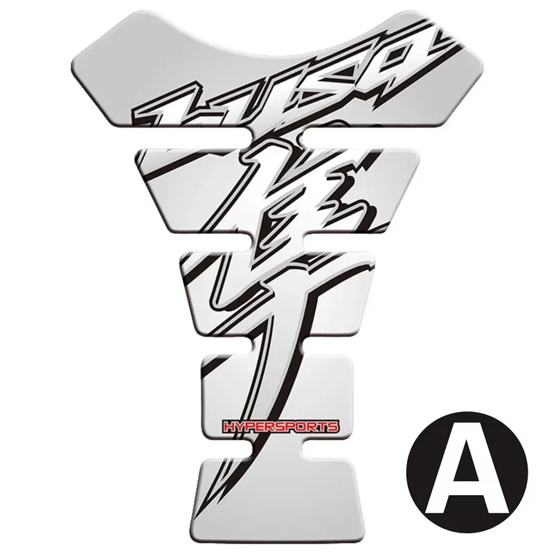 For Suzuki Hayabusa GSX1300R GSXR1300 Motorcycle Tank Pad Protector 3D Gel Sticker Decal - B