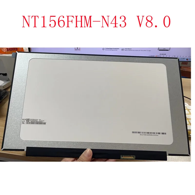 15.6INCH  NT156FHM-N43 V8.0 N156HGA-EA3  NT156FHM N43  FHD 1920×1080 30 pin LCD Screen Panel Matrix