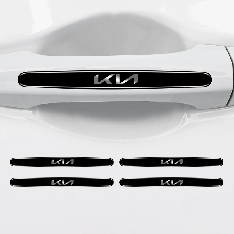 مقبض باب السيارة السلطانية المضادة للتصادم ملصقات واقية لكيا Ceed سبورتاج ريو Proceed K5 أوبتيما سيدونا فورتي سيراتو فينجا #3