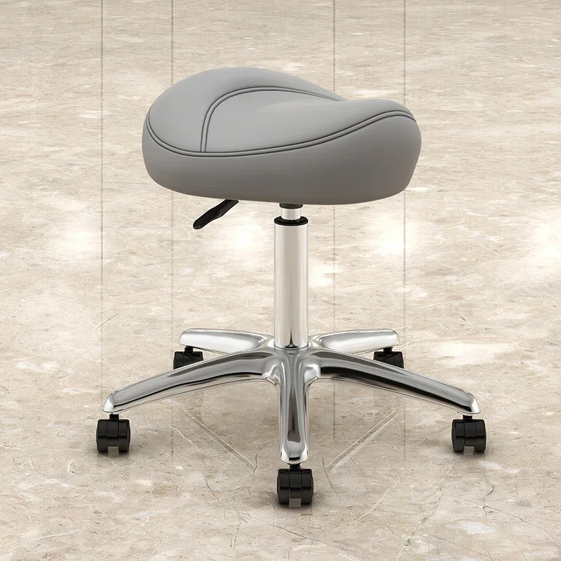 Beauty Salon Saddle Chair Furniture Barber Lifting Rotating Chair Tattood Manicure Chairs Barber Shop Hairdressing Bench Stools