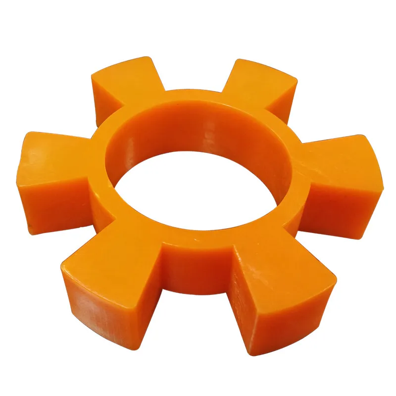 T-shaped Hexagonal Block Elastic Ring Coupling Buffer Pad Plum Blossom Pump Wheel Pad Rubber