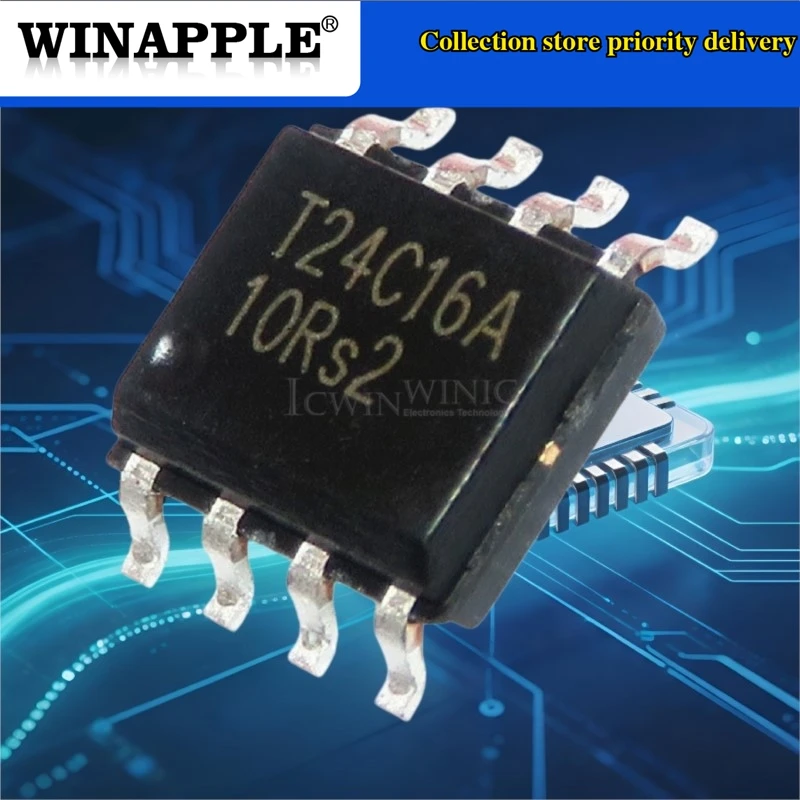 AT24C02 24C02 AT24C04 24C04 Memory/Serial AT24C08 24C08 AT24C16 24C16  SOP-8