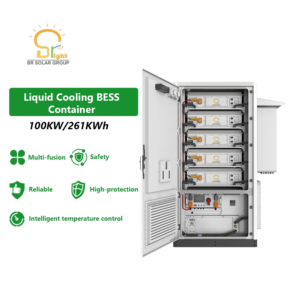 BR SOLAR 100kWh Industrial and Commercial Energy Storage 100kwh Solar System LFP Battery 200kw Outdoor Storage Cabinet