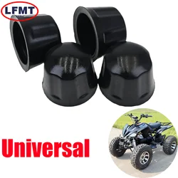 4 Pcs/lot Rubber ATV Dust Cover Nuts for 50cc 70cc 110cc 125cc Quad Bike Go Kart ATV Accessories Dust Protector