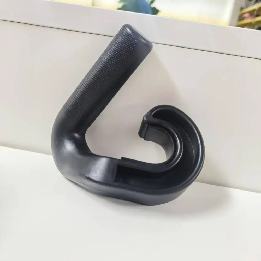 

1 Pair Hook Type Fitness Grip Handle 45° Non-slip Gym Sport Handle Multifunctional Muscle Building Weightlifting Grip Handle
