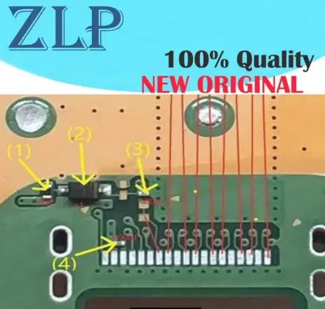 

For PlayStation 5 PS5 Near-HDMI Port Connector C1 Diode 27K Resistor 100PF 100NF Capacitor Caps Components Parts