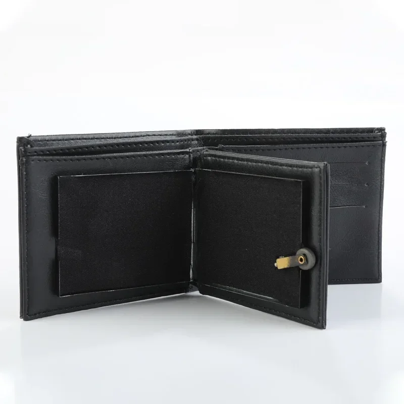 Personalized Flame Wallet Lighter Leather Material Suitable for Cool Men's Gifts At Family Gatherings and Magic Shows