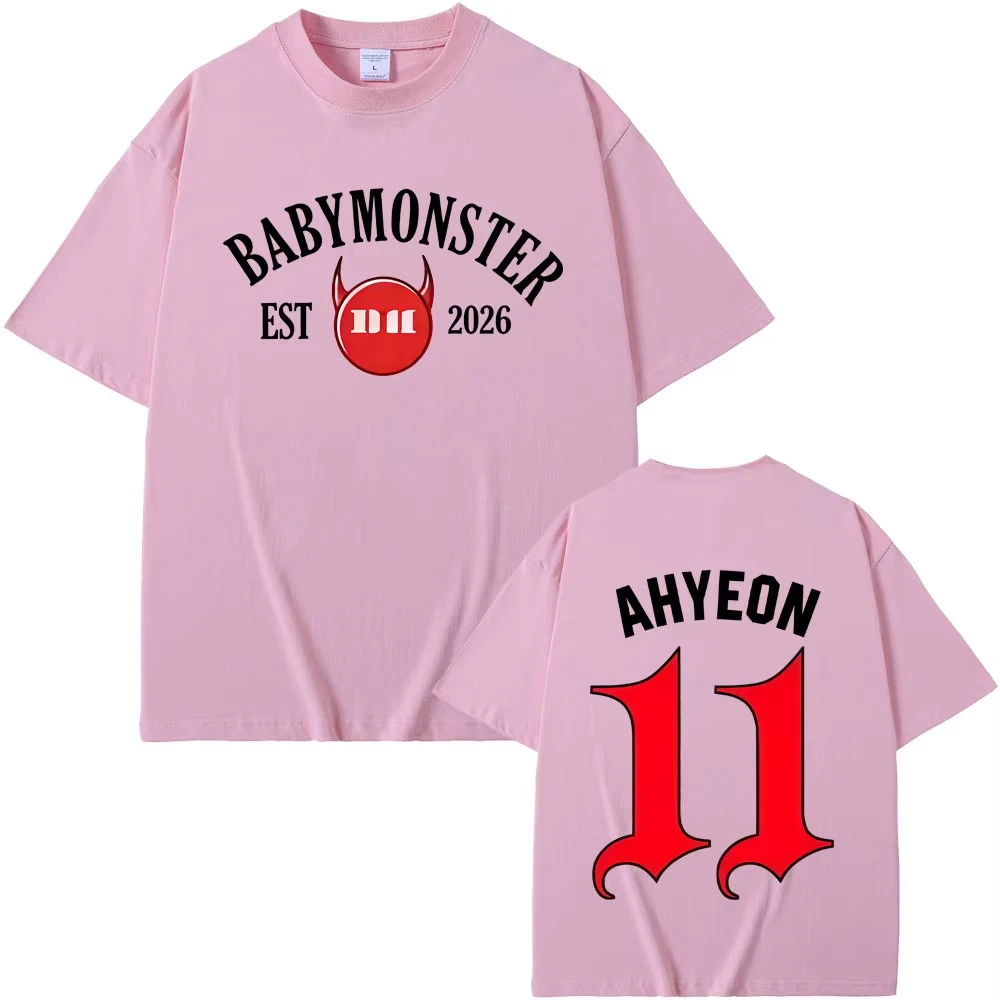 Babymonster 2026 Merch T-shirt Ahyeon Asa Rami Rora Ruka Pharita