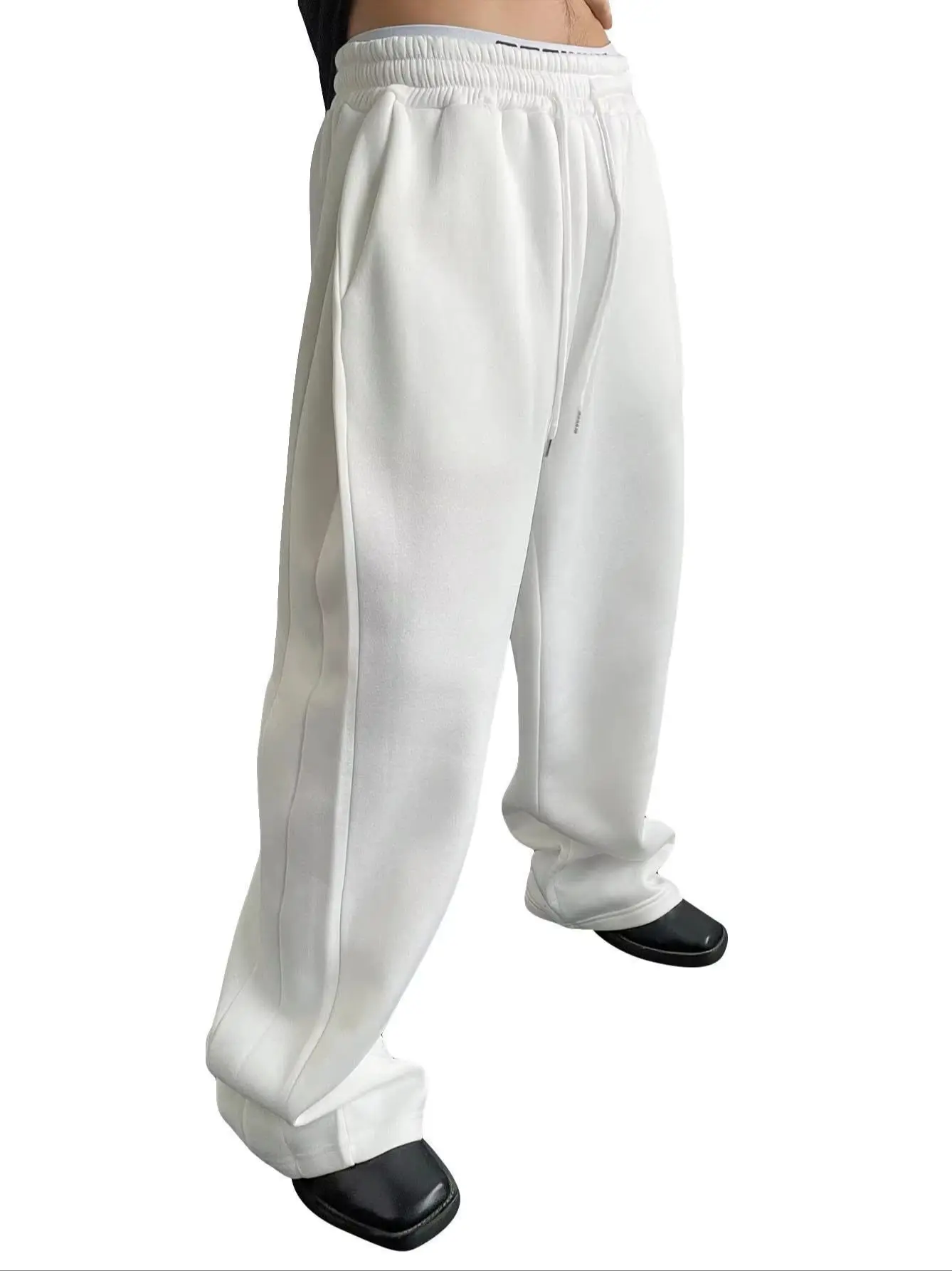 Damen Herren Jogginghosen Baggy Hosen Unisex Atmungsaktive Baggy Outdoor-Hosen Modisches Design Jogginghosen 2027 Neue Trainingshosen – Detail 9