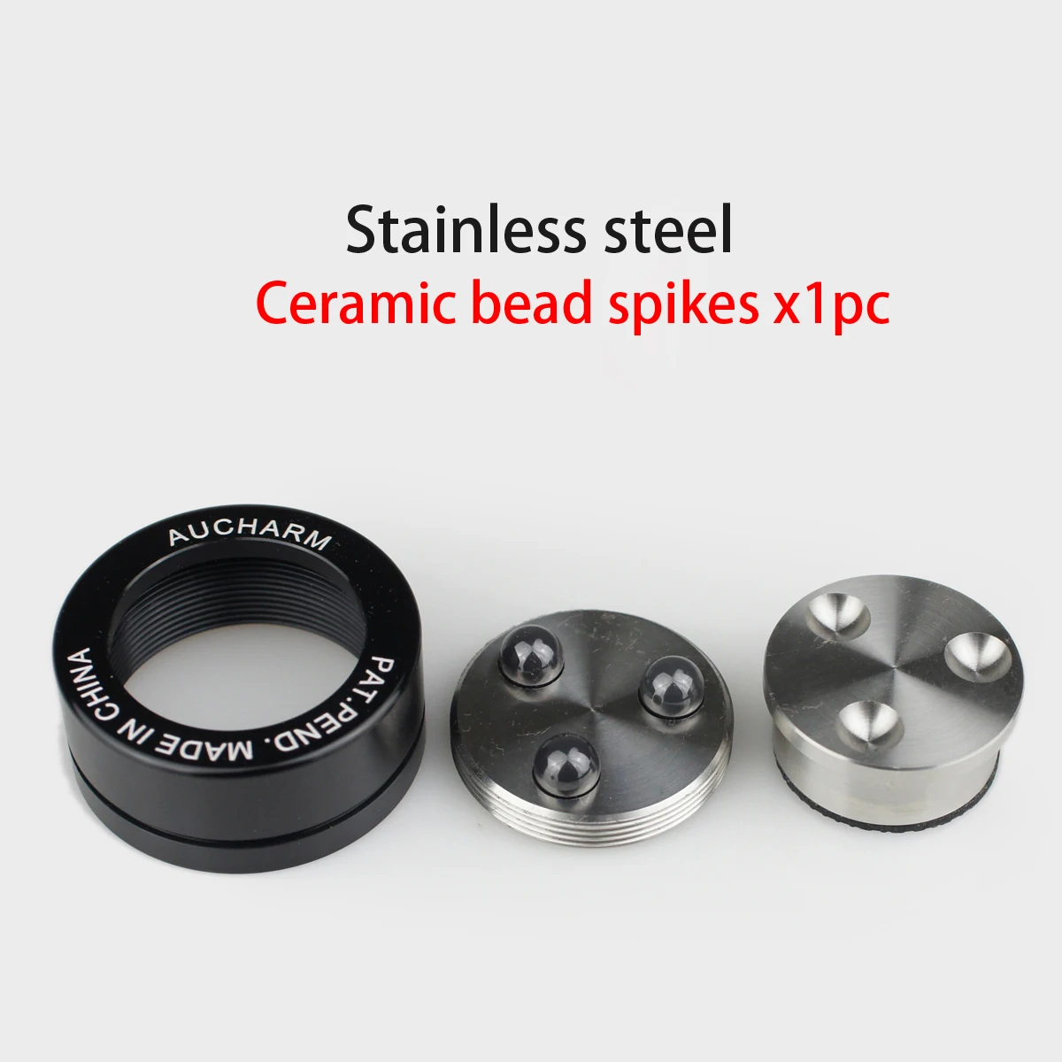 4pcs HIFI Audio Speaker Amplifier Ceramic beads Steel ball Scroll Anti-shock Absorber Foot  Feet Nail Pad Vibration Base